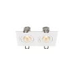 NEW TRIA 155 LED fehér mennyezetbe süllyeszthető dupla spot LED lámpa