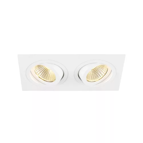NEW TRIA 155 LED fehér mennyezetbe süllyeszthető dupla spot LED lámpa