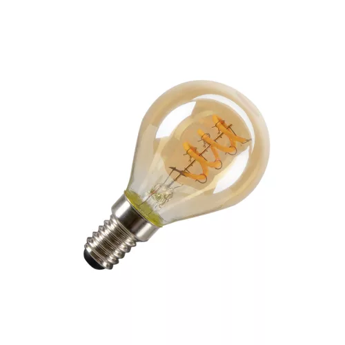 LEDG46 arany színű E14 2W 2200K dimmelhető filament LED izzó