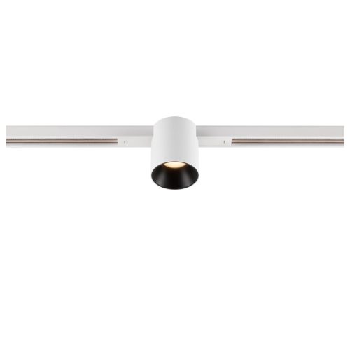 FIX-IT! 48V DALI fehér-fekete 2700K 6.6W 36° kerek LED spot lámpa 48V felületre szerelt alacsony feszültségű sínhez