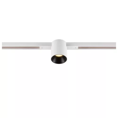 FIX-IT! 48V DALI fehér-fekete 2000-3000K 7.4W 36° kerek LED spot lámpa 48V felületre szerelt alacsony feszültségű sínhez