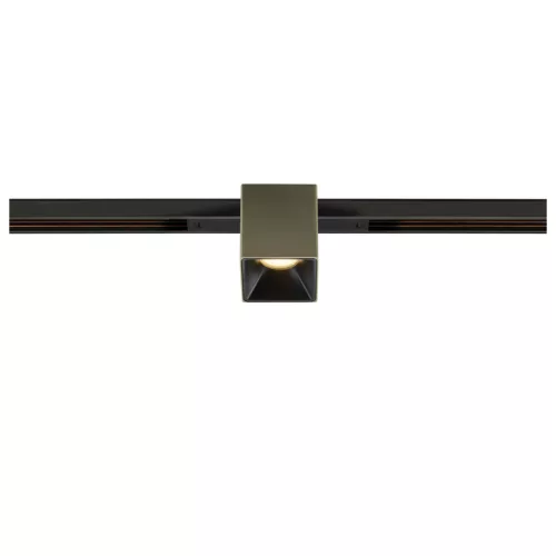 FIX-IT! 48V DALI bronz-fekete 2000-3000K 7.4W 36° szögletes LED spot lámpa 48V felületre szerelt alacsony feszültségű sínhez