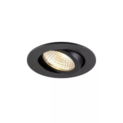 NEW TRIA 68 fekete AIRTIGHT dimmelhető mennyezetbe süllyesztett spot LED lámpa