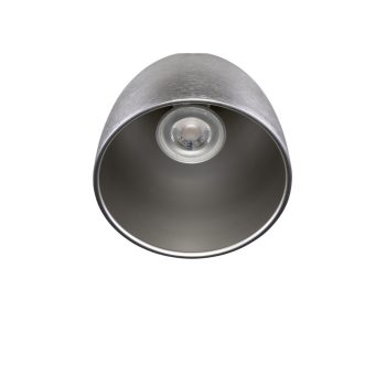   PARA CONE 14 szálcsiszolt alumínium GU10 állítható spot lámpa 1 fázisú sínhez