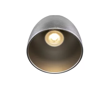   PARA CONE 14 szálcsiszolt alumínium GU10 függesztett lámpatest 1 fázisú sínhez