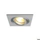 SLV NEW TRIA 2 111361 alumínium állítható süllyesztett mennyezeti spot lámpa