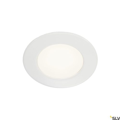 SLV DL 126 112221 fehér alacsony beépítésű bútormegvilágító LED spot lámpa