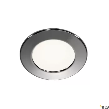 SLV DL 126 112222 króm alacsony beépítésű bútormegvilágító LED spot lámpa