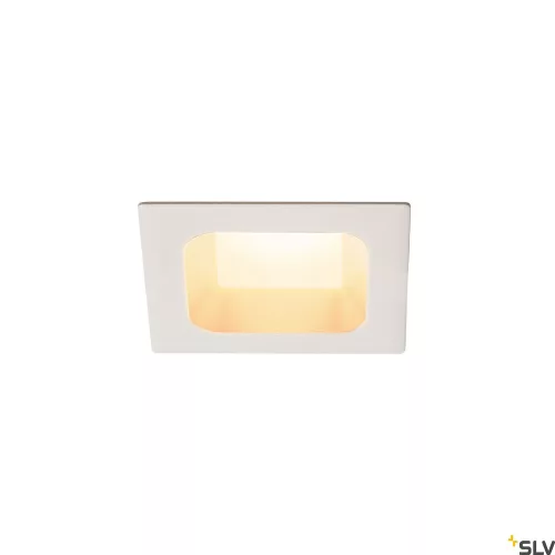 SLV VERLUX LED 112682 fehér dimmelhető süllyesztett spot lámpa és előtét szett