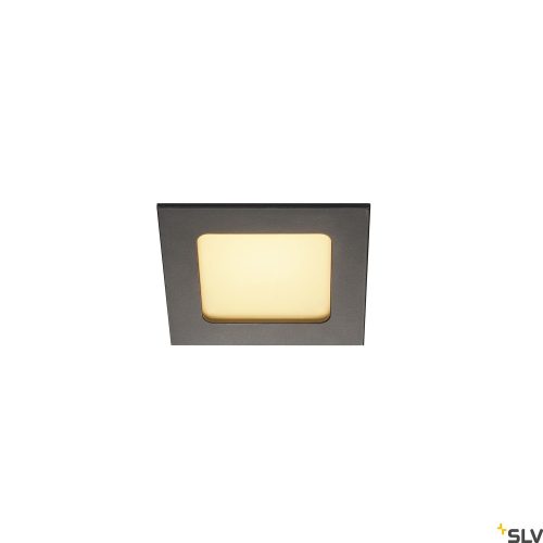 SLV FRAME BASIC LED 112720 fekete süllyesztett fali útvonal és lépcsővilágító lámpa