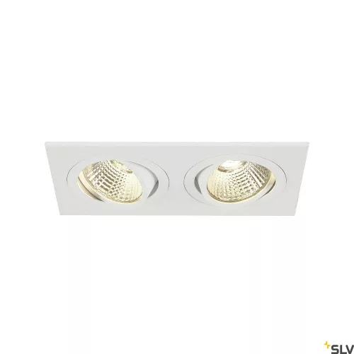 SLV NEW TRIA 2 SET 113891 fehér állítható mennyezeti LED spot lámpa és tápegység szett
