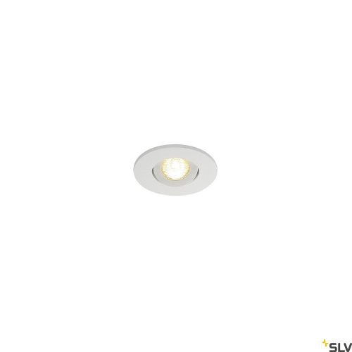 SLV NEW TRIA MINI SET 113971 fehér állítható mennyezeti LED spot lámpa és tápegység szett