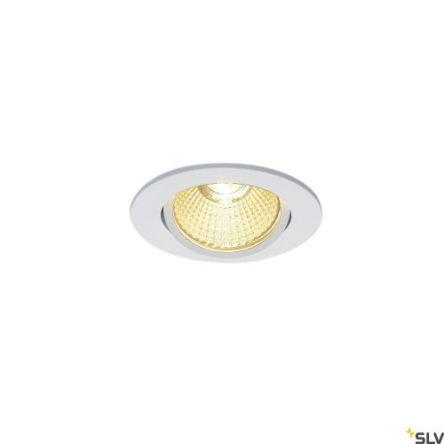 SLV NEW TRIA 68 114381 fehér dimmelhető állítható mennyezeti LED spot lámpa és tápegység szett