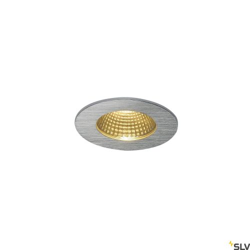 SLV PATTA-I LED 114426 alumínium dimmelhető vízmentes kültéri süllyesztett lámpa és előtét szett
