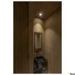 SLV PATTA-F LED 114451 fehér dimmelhető vízmentes kültéri süllyesztett lámpa és előtét szett