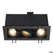 SLV KADUX 3 115530 fekete állítható süllyesztett spot lámpa