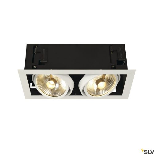 SLV KADUX 2 115551 fehér állítható süllyesztett spot lámpa