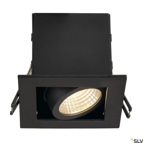 SLV KADUX 1 LED 115700 fekete dimmelhető állítható süllyesztett spot lámpa