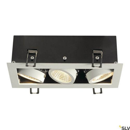 SLV KADUX 3 LED 115721 fehér dimmelhető állítható süllyesztett spot lámpa