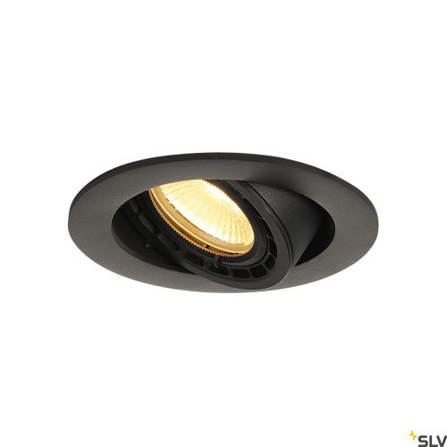 SLV SUPROS 78 LED 116310 fekete dimmelhető állítható süllyesztett spot lámpa