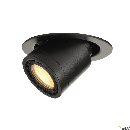 SLV SUPROS 80 LED 116320 fekete dimmelhető billenthető süllyesztett spot lámpa