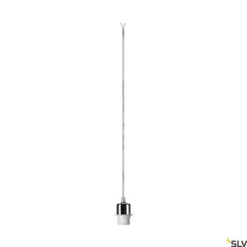 SLV FENDA 132662 króm lámpa foglalat és kábel szett