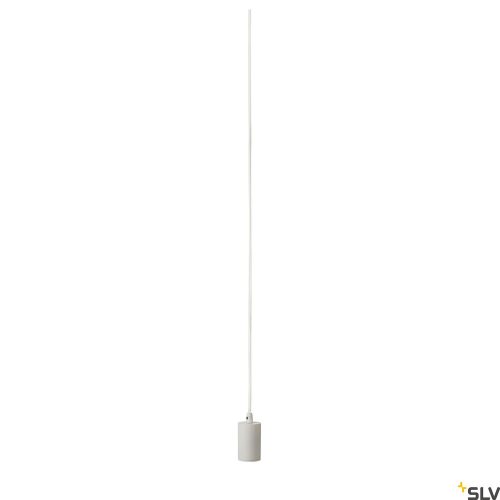 SLV FITU 132691 fehér kábel és alumínium lámpa foglalat