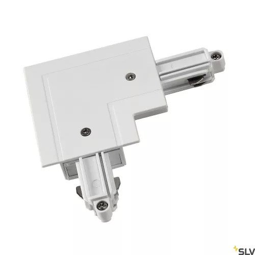 SLV ONE-TRACK RECESSED 143261 fehér 1 fázisú süllyesztett sín sarok csatlakozó elem