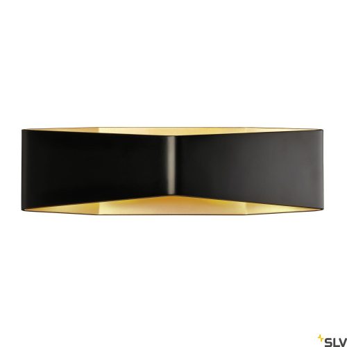 SLV CARISO WL-4 151740 fekete-arany dimmelhető fali LED lámpa