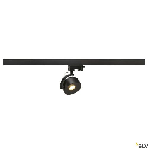 SLV KALU TRACK QPAR111 152600 fekete dimmelhető állítható LED spot lámpa 3 fázisú sínhez