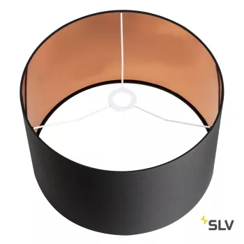 SLV FENDA 156122 fekete-vörösréz lámpabúra