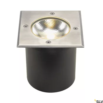 SLV ROCCI 126 LED 227604 rozsdamentes acél négyszögletes kültéri talajba süllyeszthető lámpa