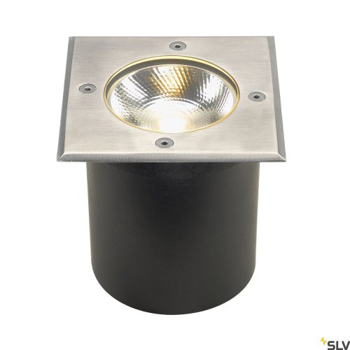 SLV ROCCI 126 LED 227604 rozsdamentes acél négyszögletes kültéri talajba süllyeszthető lámpa