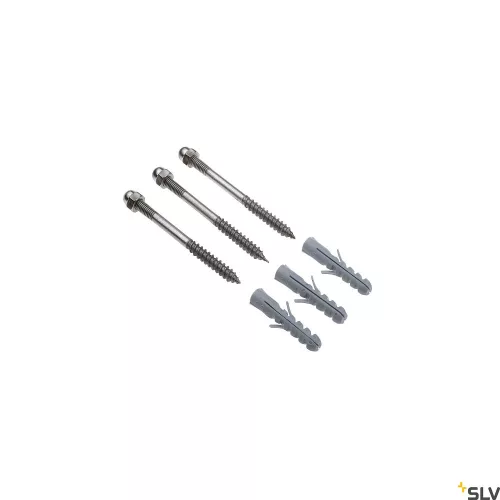 SLV SCREW SET M6 228752 rögzítő csavar készlet dübellel