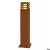 SLV RUSTY SQUARE 70 229421 corten acél kültéri allólámpa