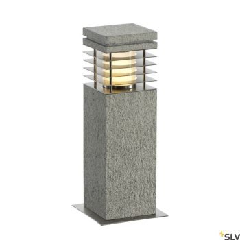 SLV ARROCK GRANITE 231410 szürke-króm kültéri allólámpa