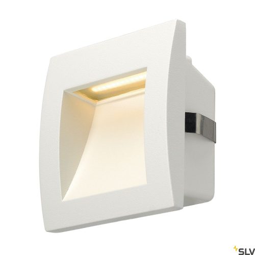 SLV DOWNUNDER OUT LED S 233601 fehér-fekete falba süllyesztett kültéri útvonalmegvilágító lámpa