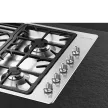 SMEG Linea 6MP1PGF fekete ezüst kezelőgomb PGF főzőlapokhoz