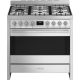 SMEG Mista B95GMCX2 inox professzionális szabadonálló gáztűzhely