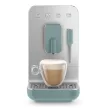 SMEG Collezione BCC12EGMEU matt smaragdzöld automata darálós kávéfőző tejhabosítóval