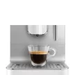SMEG Collezione BCC12WHMEU matt fehér automata darálós kávéfőző tejhabosítóval