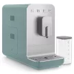 SMEG Collezione BCC13EGMEU smaragdzöld automata darálós design kávéfőző integrált tejhabosítóval