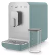 SMEG Collezione BCC13EGMEU smaragdzöld automata darálós design kávéfőző integrált tejhabosítóval