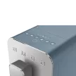 SMEG Collezione BCC13SBMEU viharkék automata darálós design kávéfőző integrált tejhabosítóval