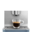 SMEG Collezione BCC13SBMEU viharkék automata darálós design kávéfőző integrált tejhabosítóval