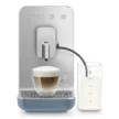 SMEG Collezione BCC13SBMEU viharkék automata darálós design kávéfőző integrált tejhabosítóval