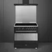 SMEG Classica BG91IAN2 inox antracit professzionális szabadonálló indukciós tűzhely