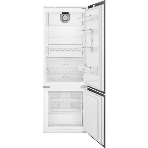 SMEG Universale C475VE fehér beépíthető alulfagyasztós kombinált hűtő