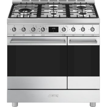 SMEG Classica C92GMX2 inox professzionális szabadonálló gáztűzhely