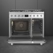 SMEG Classica C92GMX2 inox professzionális szabadonálló gáztűzhely